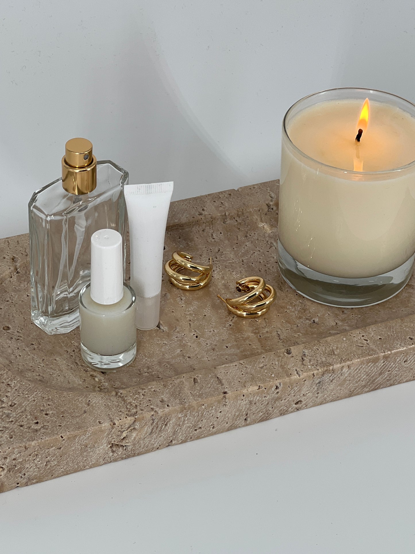 Fluvia - Traverten Tepsi