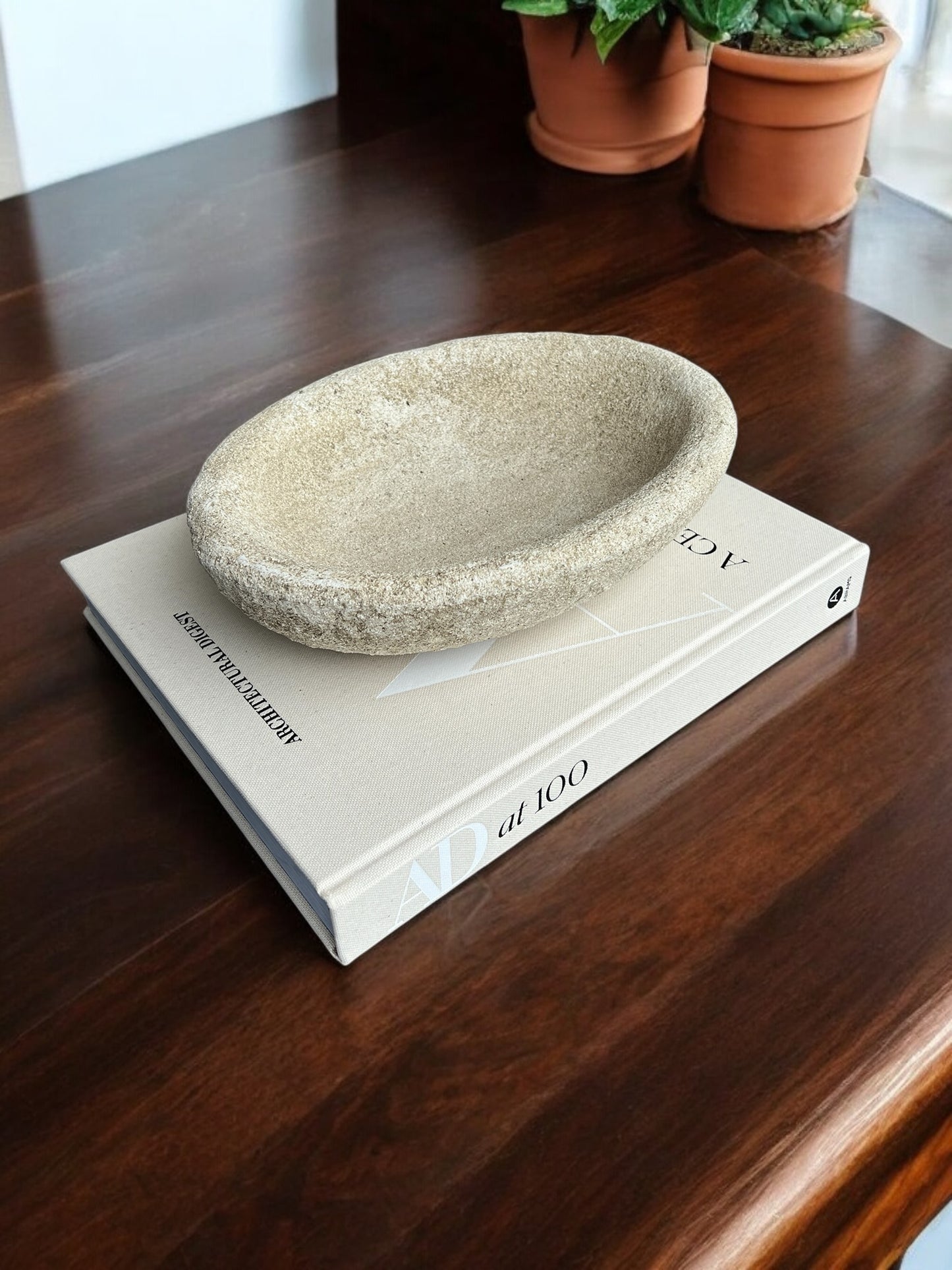 Lillesol - Oval Taş Kase