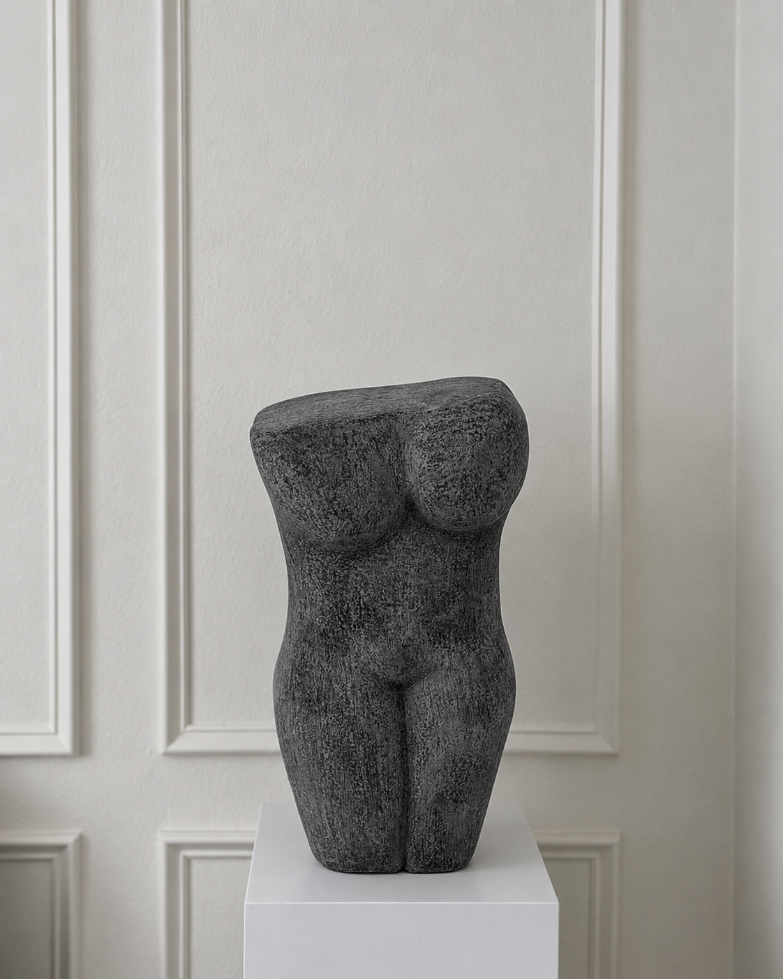 Asna - Kadın Torso Taş Heykel